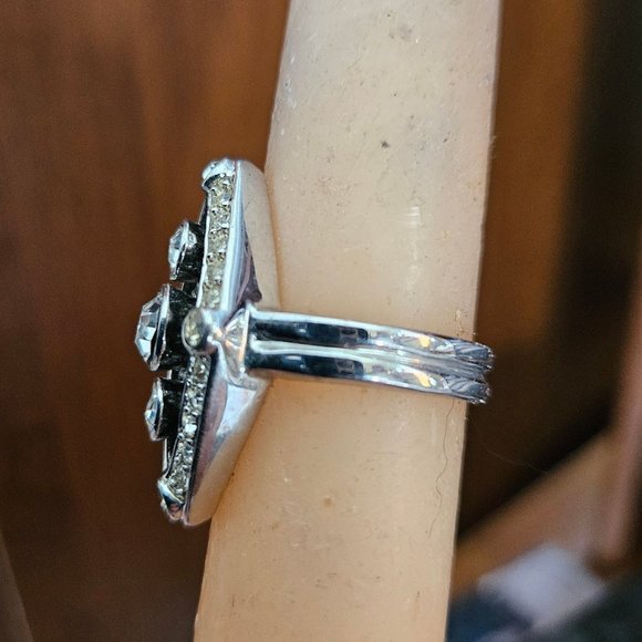 Silver cocktail ring - Picture 2 of 2